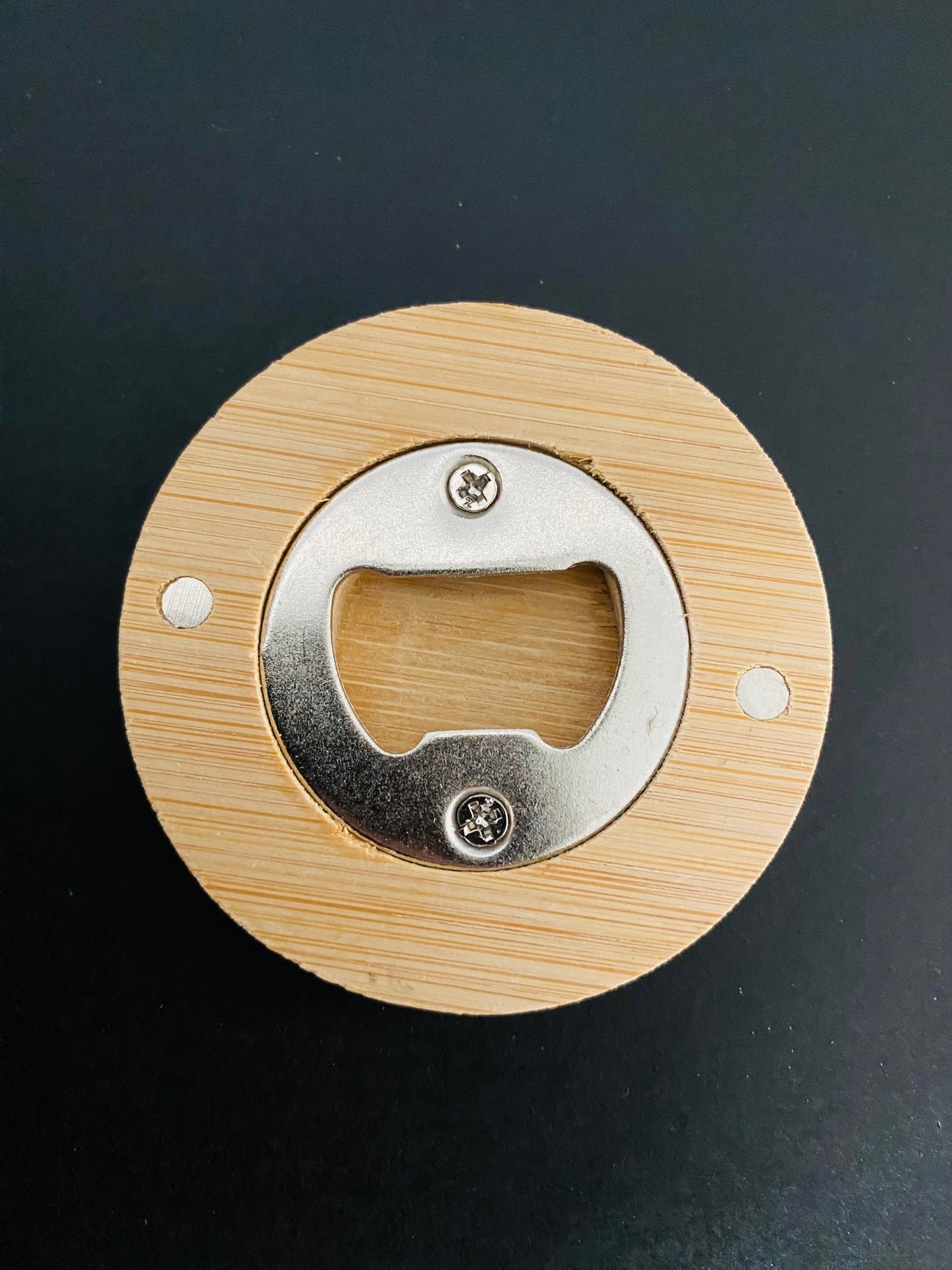 Flesopener rond bamboe