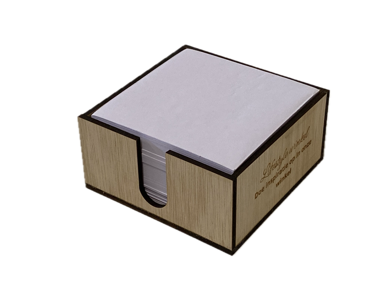Memoblokhouder met 500 memoblaadjes
