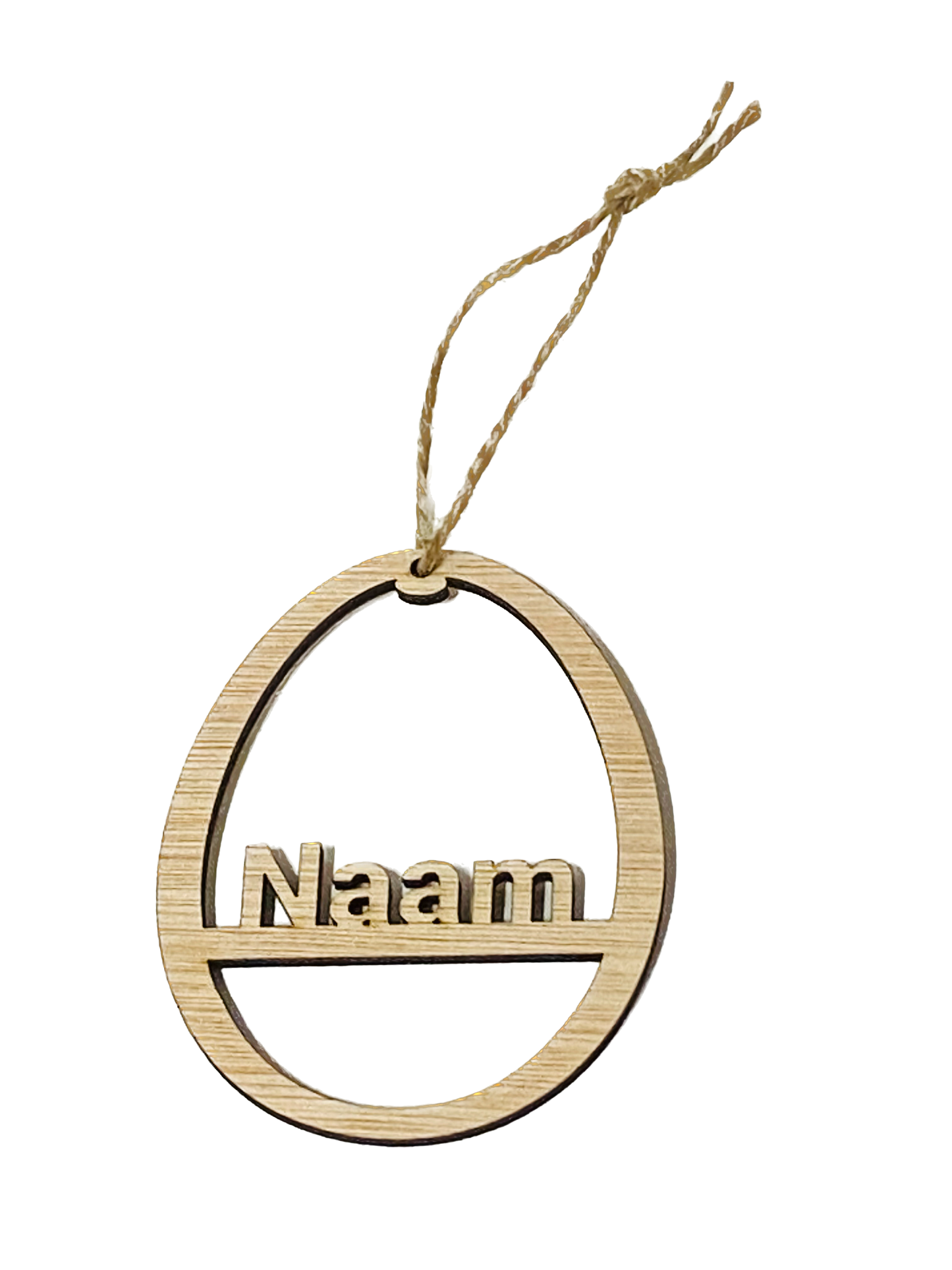 Paasei met naam