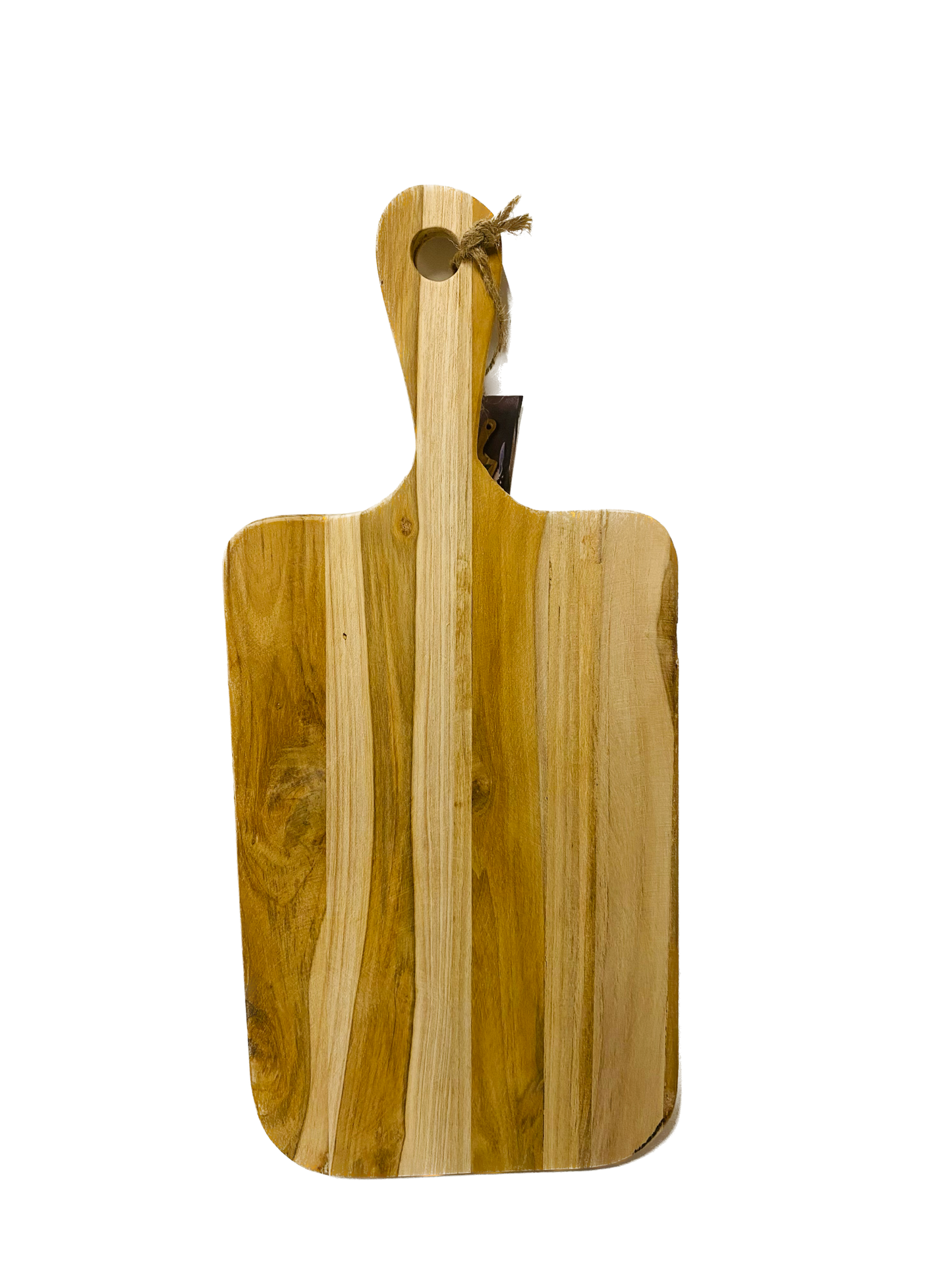 Borrelplank teak rechthoek met handvat 40x18cm