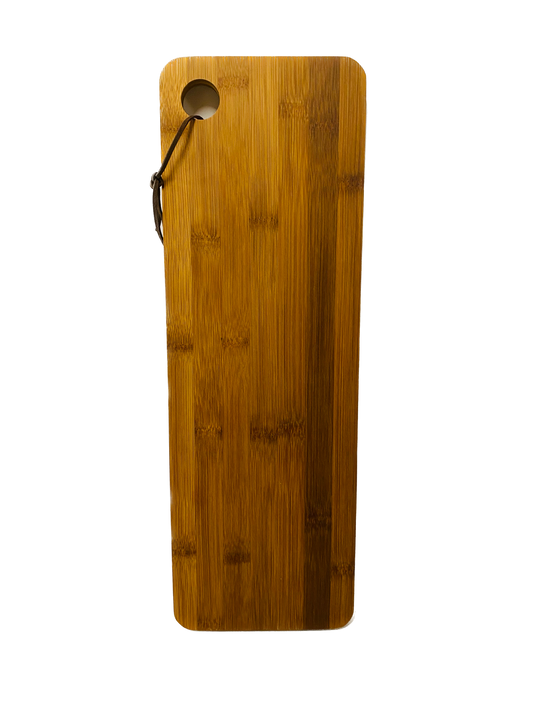 Borrelplank bamboe rechthoek 45x15cm