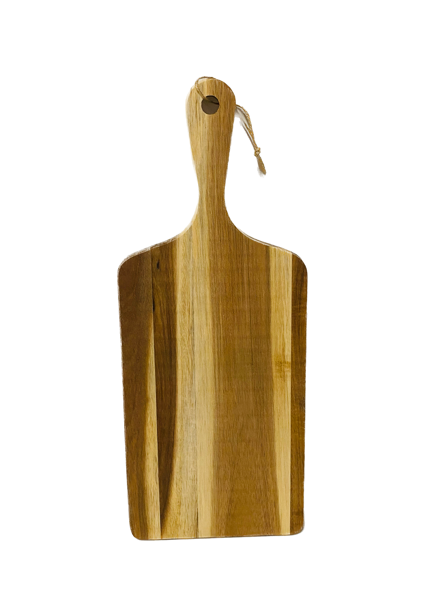 Borrelplank acacia rechthoek met handvat 50x20cm
