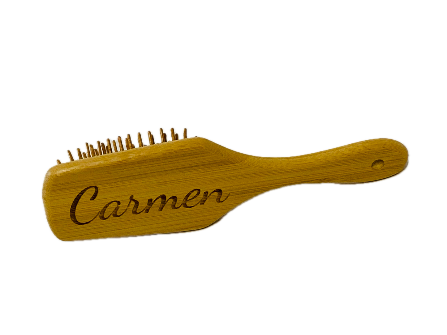 Haarborstel bamboe