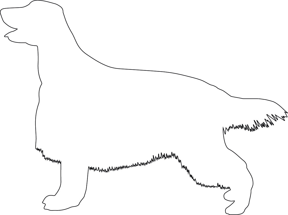 Voerbak/waterbak hond met naam en silhouet