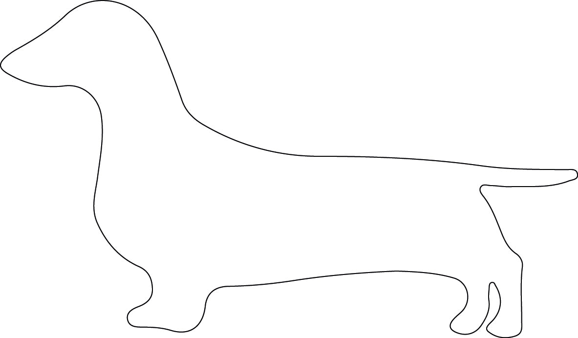 Voerbak/waterbak hond met naam en silhouet
