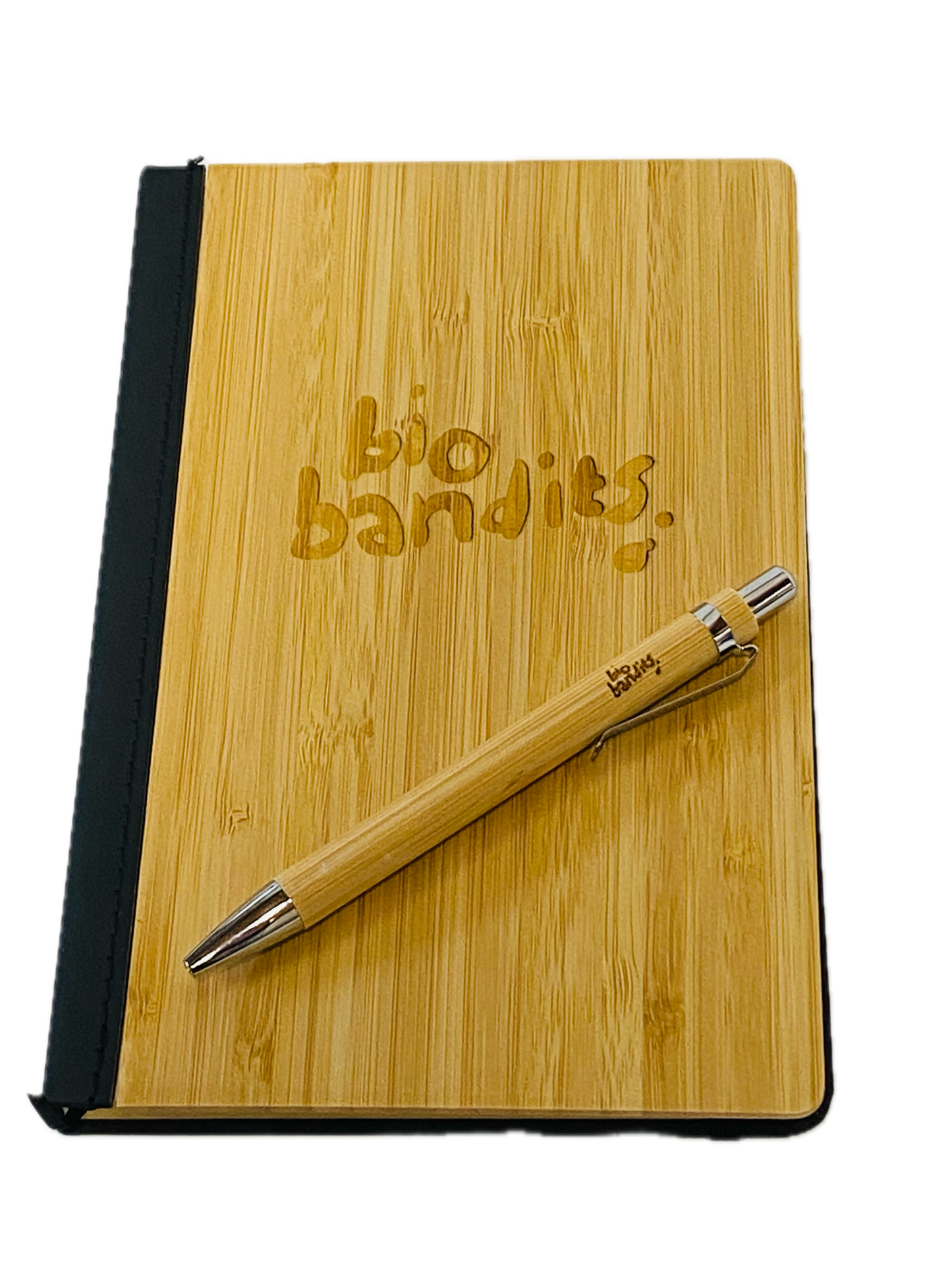 Notitieblok A5 bamboe - 80 pagina's