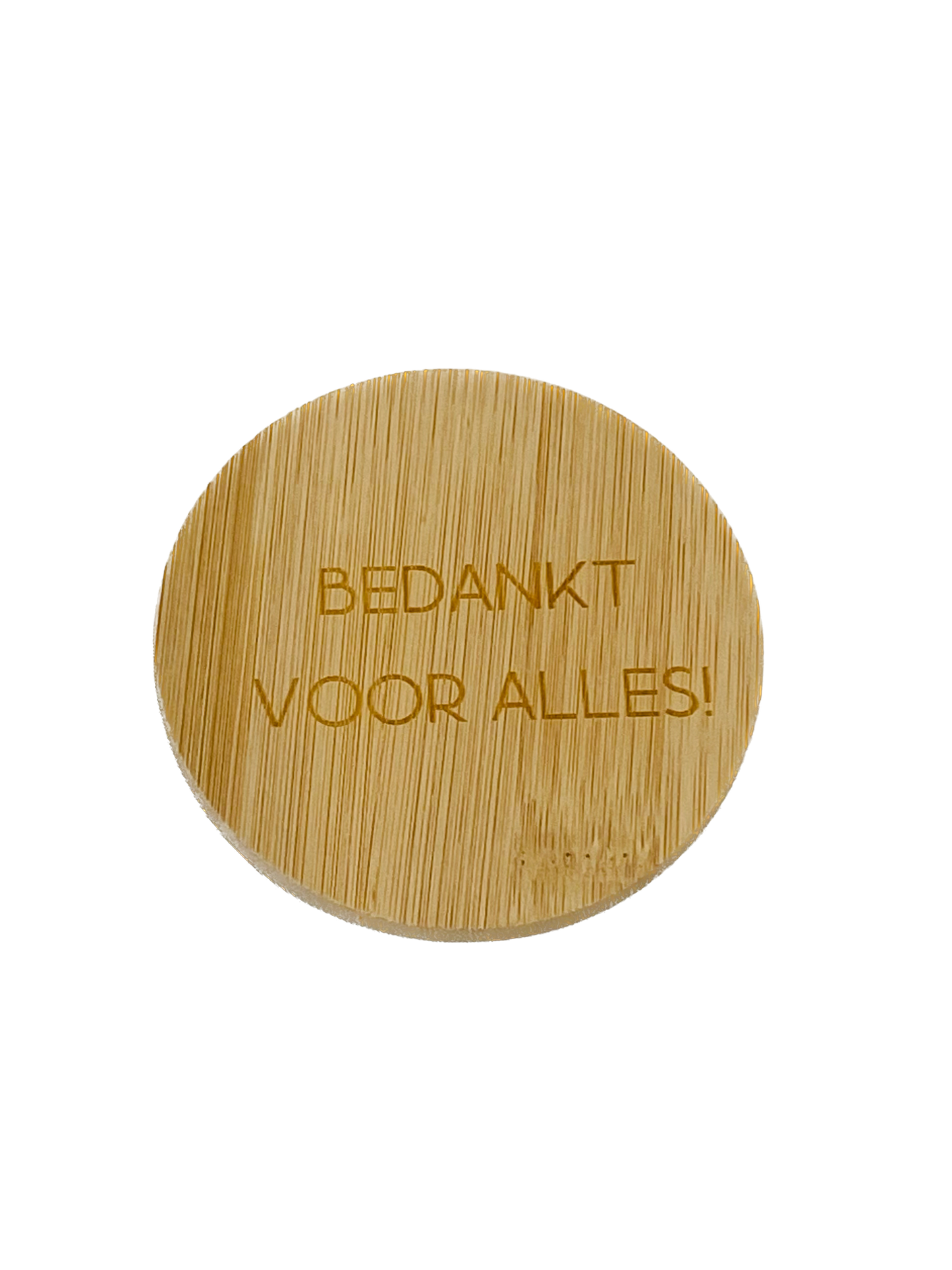 Onderzetter bamboe - set van 4