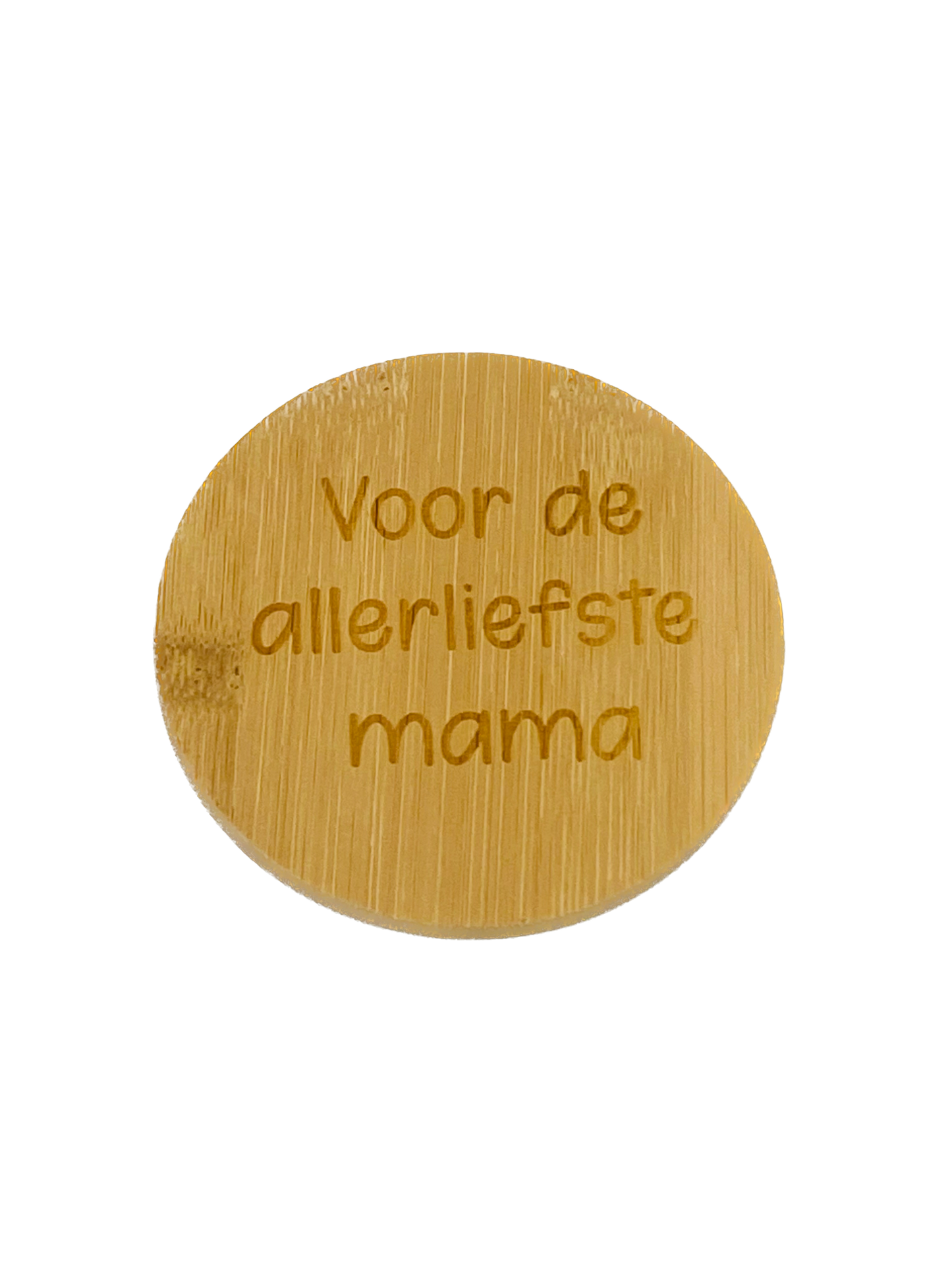 Onderzetter bamboe - set van 4