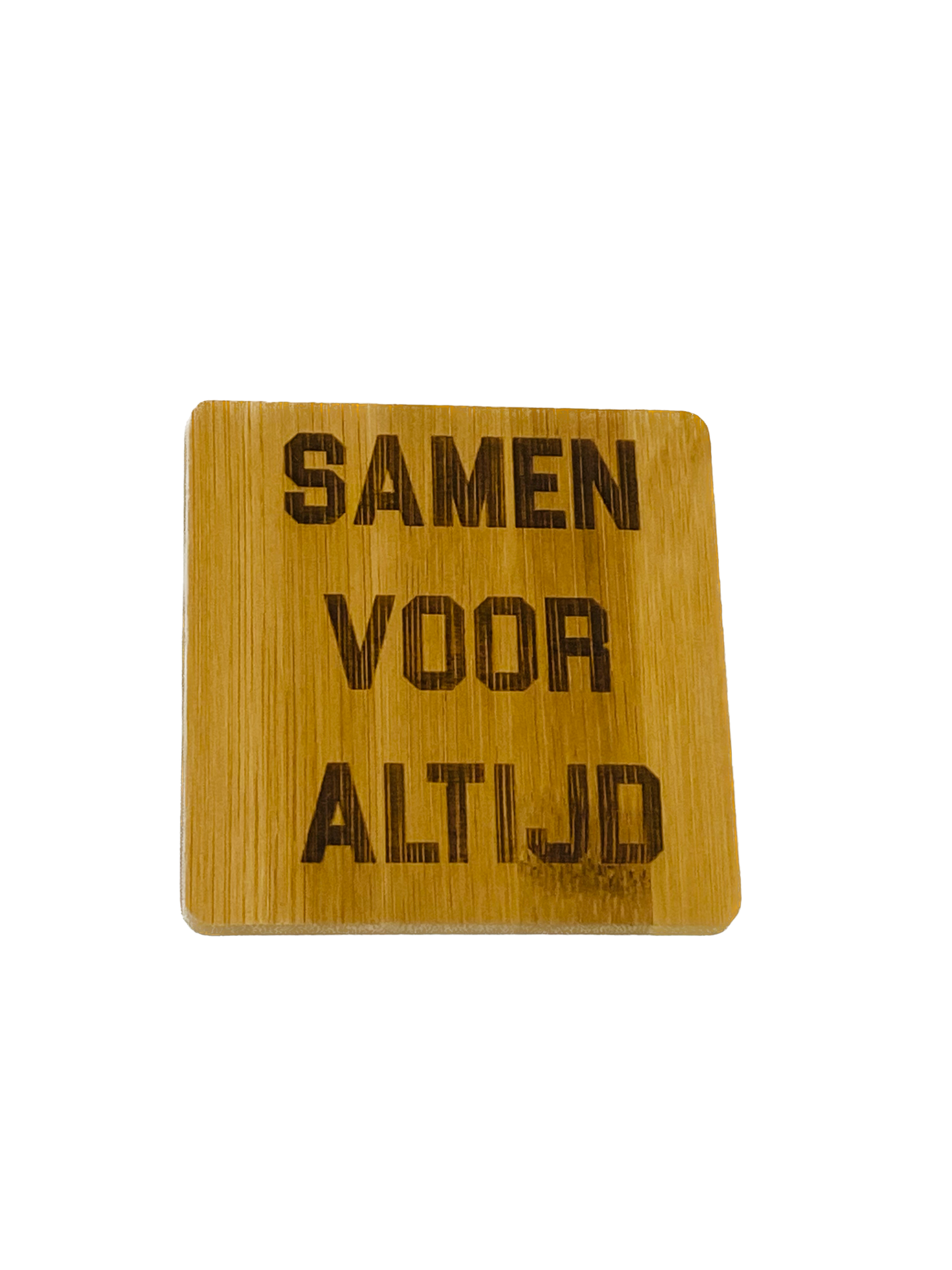 Onderzetter bamboe - set van 4